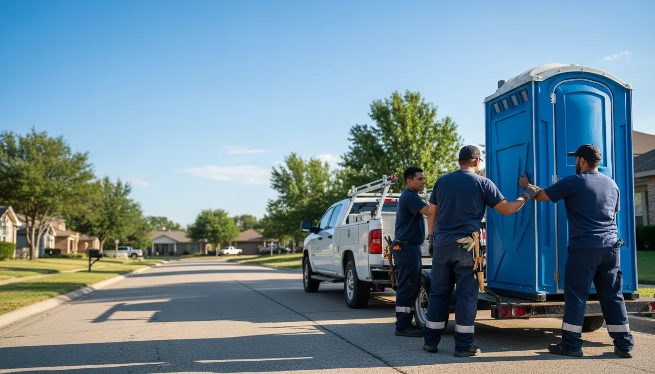 Portable Toilet Rental in Roland, AR near me
